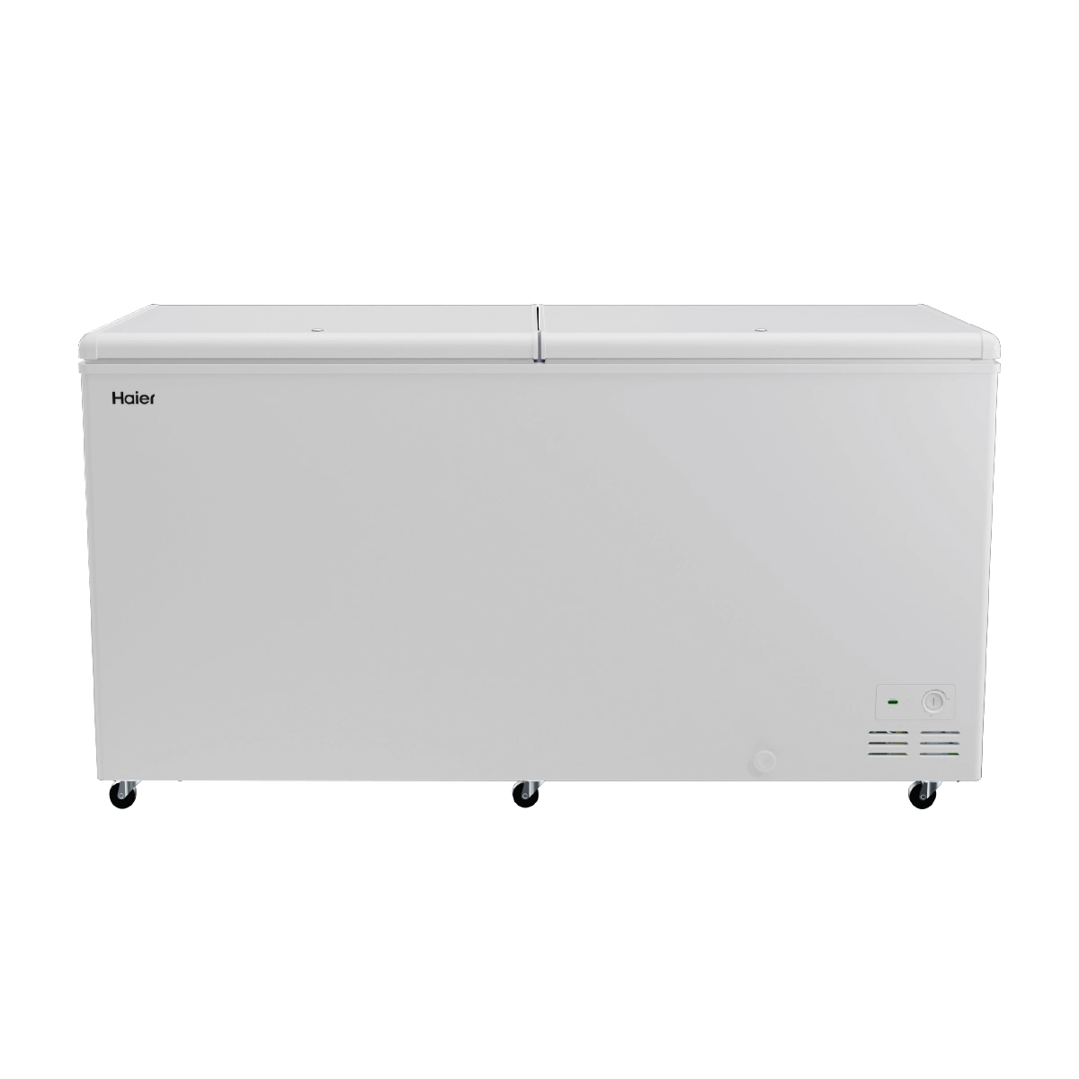 Haier 588 Ltr Double door- White Colour Convertible Hard top Freezer